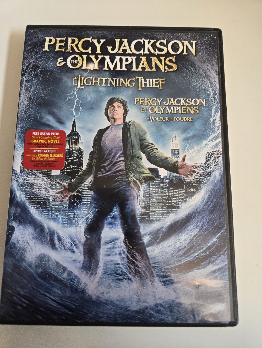Percy Jackson & The Olympians: The Lightning Thief - Black DVD